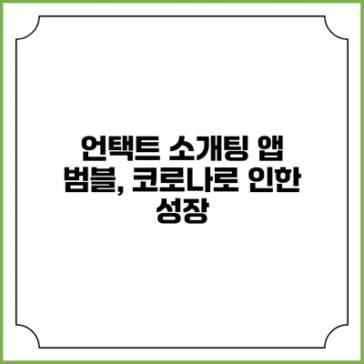 언택트 소개팅 앱 범블, 코로나로 인한 성장